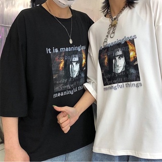 เสื้อยืดผู้ เสื้อยืด พิมพ์ลายการ์ตูนอนิเมะ Itachi Uchica II BRIGO โอเวอร์ไซซ์ โอเวอร์ไซซ์ สําหรับผู้ชาย และผู้หญิง S-5XL