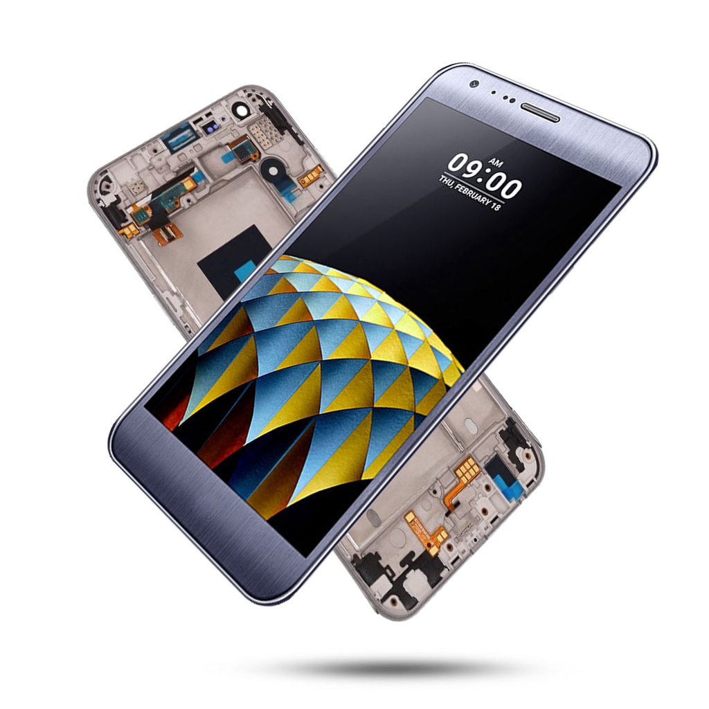 สําหรับ 5.2 "LG X Cam K580 K580DS K580I K580Y จอแสดงผล LCD Touch Screen Digitizer Assembly สําหรับ L