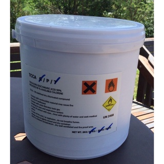 คลอรีน 90% ชนิดผง - 5 กก  / TCCA 90% Chlorine powder for swimming pool 5 KG