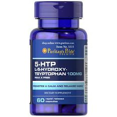 Puritan's Pride 5-HTP 100 mg (Griffonia Simplicifolia) 100 mg / 60 Capsules