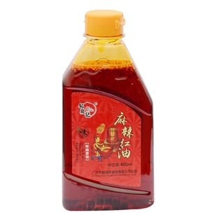 【พร้อมส่ง】🌶️น้ำมันพริกแดงเสฉวน🌶️น้ำจิ้มหม่าล่าหม้อไฟ 400ml/ ขวด 麻辣红油