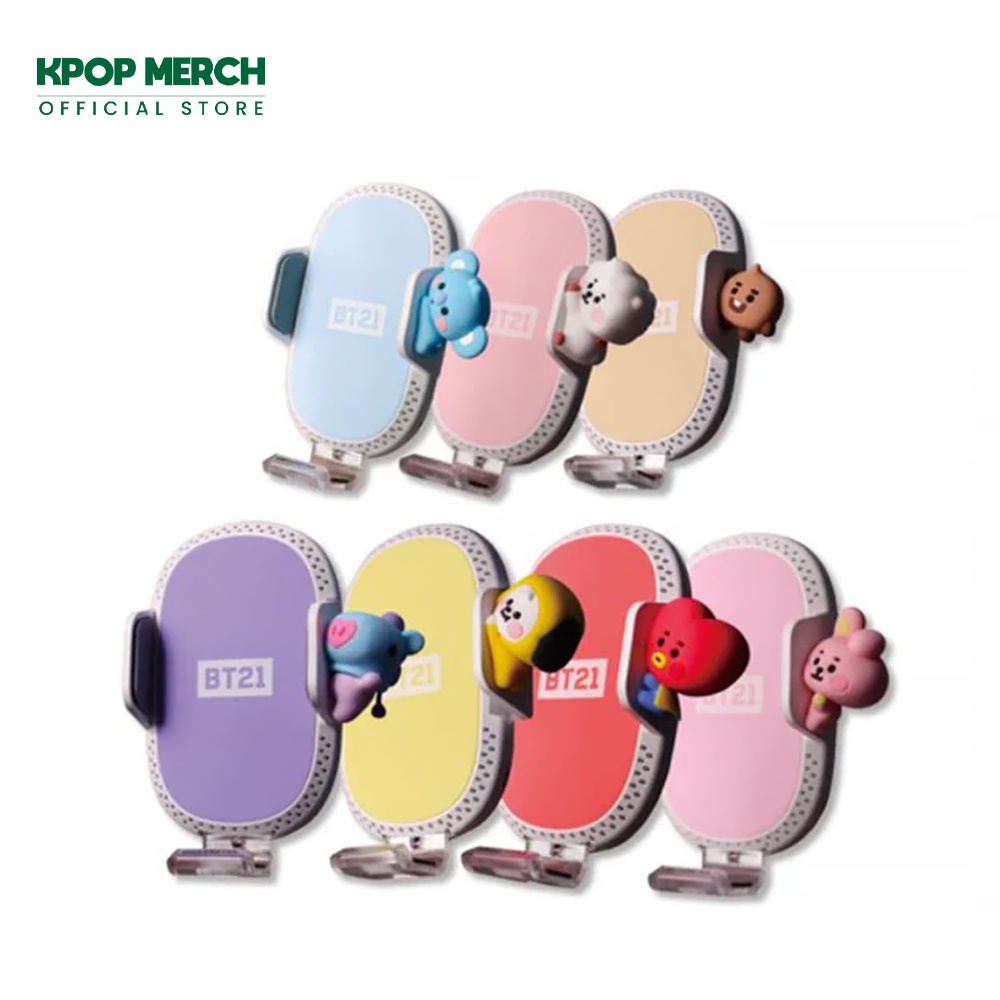 BTS - BT21 Baby Air Clean Fast Wireless Car Charger