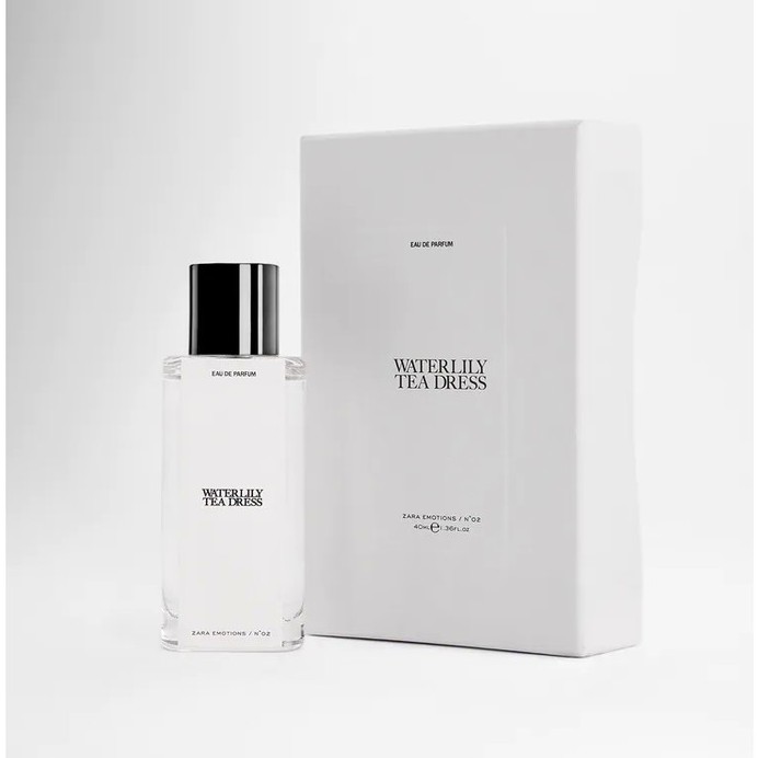 น้ำหอม Zara x Jo Malone ของแท้ กลิ่น WATERLILY TEA DRESS 40 ml Shopee