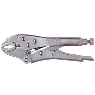 Stanley  #84-368  คีมล็อค ปากโค้ง  ขนาด 7 นิ้ว ( Curved Jaw Locking Plier )