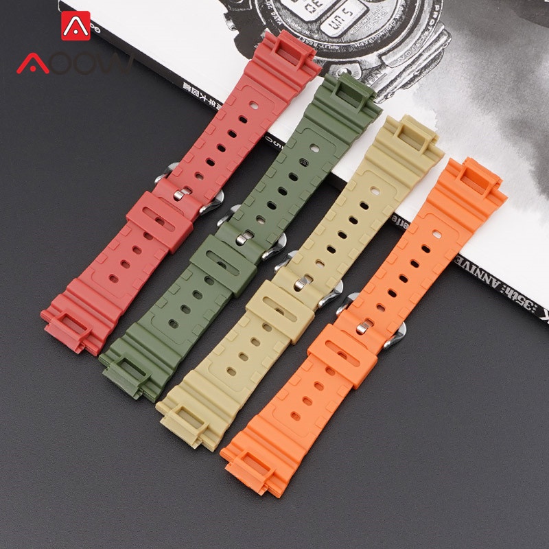 สายนาฬิกาข้อมือ สายยางสเตนเลส TPU แบบเปลี่ยน สําหรับ Casio G-SHOCK DW-5600 GW-M5610 GW-B5600 GA-2100