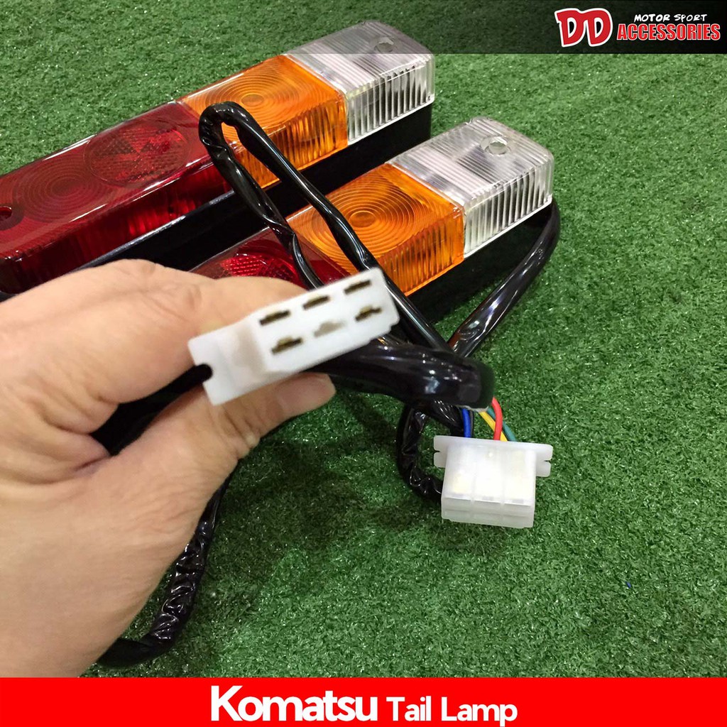 ไฟท้าย ไฟท้ายทั่วไป ไฟท้ายแปลง ไฟท้าย โฟคลิฟ โคมัสสุ ราคาต่อคู่ ราคา ถูกที่สุด ดีลบีเคเค แกลเลอรีภาพที่ 2