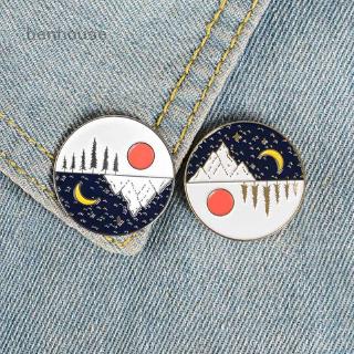 เข็มกลัด pin sun moon stars ของขวัญสําหรับคนรัก