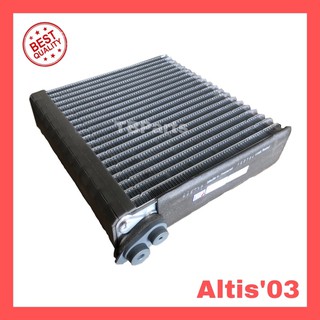 ตู้แอร์ คอล์ยเย็น Toyota Altis03,Wish / โตโยต้า อัลติสปี 2001 , วิช คอยล์เย็น evaporator