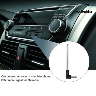 CRX2_Portable Mini 3.5mm Connector Telescopic FM Radio Antenna for Car Mobile Phone