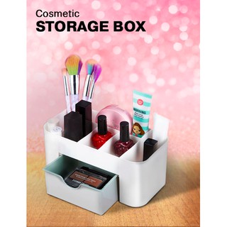 M86 ชั้นวางเครื่องสำอาง กล่องวางเครื่องสำอาง ชั้นเก็บของอเนกประสงค์ Cosmetic Storage Box (พร้อมส่งจากไทย)