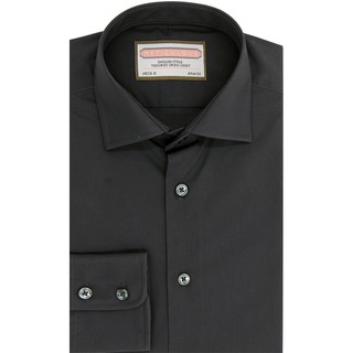 Meticulous BARTON Grey Slim Fit Cotton Shirt -Button cuffs (เสื้อเชิ๊ตสลิมฟิต)