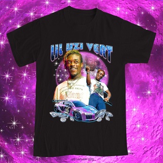 เสื้อคนอ้วน LIL UZI VERT RAP TEEStreetwear ผู้ชายเสื้อยืดผู้หญิง