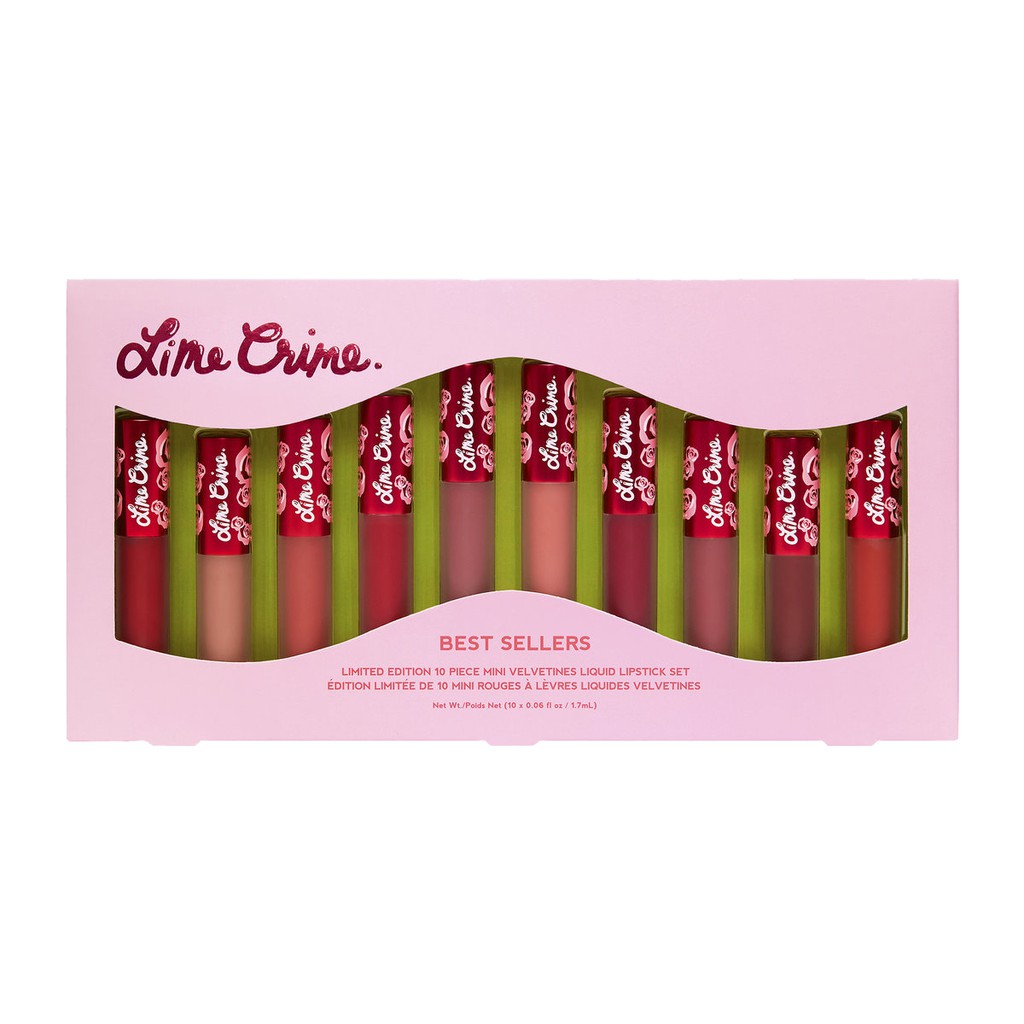 Lime Crime รุ่น Best Sellers Mini Velvetines By Lime Crime Thailand