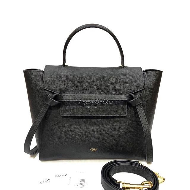 Brand new Celine micro Belt Bag in black