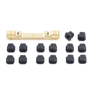 💥New💥 TAMIYA 54936 BRASS ADJUSTABLE SUSPENSION MOUNT (A)