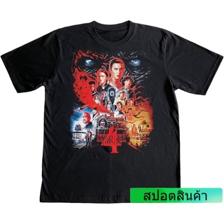 ขอแนะนำ [COD] เสื้อยืด Stranger Things T-shirt COMING CLUB