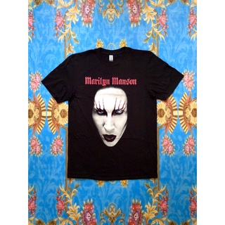 ผ้าฝ้าย 100%🎸MIRALYN MANSON  เสื้อวง Miralyn Manson สินค้านำเข้า ลิขสิทธิ์แท้S-3XL