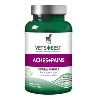 Vet Best Aches Pains อาหารเสริมสุนัข บำรุงข้อต่อ สะโพก สกัดจากธรรมชาติล้วน