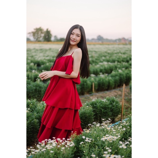 ชุดเดรสออกงาน Layer  Luna Dress **สินค้าขายดี**