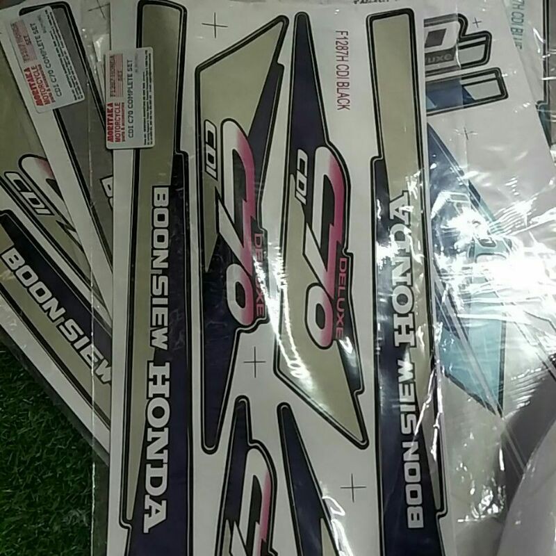 สติ๊กเกอร์บอดี้ c70 CDI