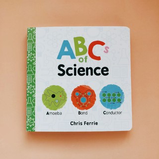 [พร้อมส่ง] หนังสือ ABCs of Science เล่มแข็ง Boardbook