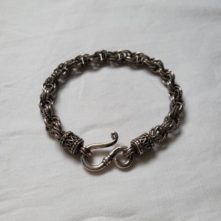 Silver bracelet สร้อยข้อมือเงินแท้ handmade งานละเอียด