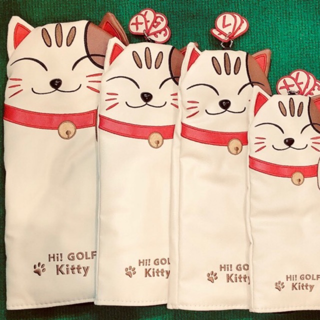 คลุมหัวไม้กอล์ฟ Hi! GOLF KITTY HEAD COVER #1 #3 #5