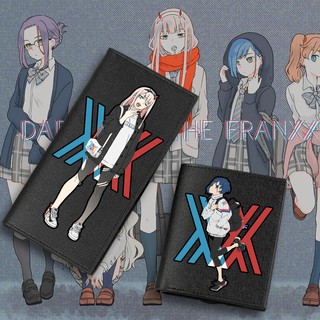 ⚡ส่งจากไทย⚡National team 002darling in the franxx animation around men and women short wallet long wallet