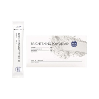 Brightening Powder 99 วิตามินเข้มข้นแบบผง ผิวกระจ่างใส จุดด่างดำ ดูสุขภาพดีจากคุณค่าวิตามินซีเข้มข้น (1กล่อง มี 7 ซอง)