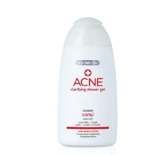 Dr. Somchai Acne Clearifying Shower Gel 200ml เจลอาบน้ำสูตรอ่อนโยนต่อผิวกาย แต่ทรงประสิทธิภาพ ลดความมันสิ่งสกปรก