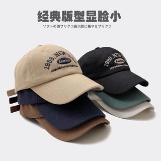 ผ้าฝ้าย 100% หมวกแก๊ปเบสบอล ปัก 1989NEW York American(มี 7สี)