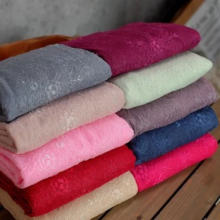 ผ้าลูกไม้ ปักลายดอกไม้ กว้าง 150 ซม. ยาว 3 เมตร สําหรับตกแต่งขอบขนตา