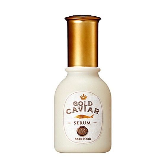 SALE (Exp 12/25) Skinfood Gold Caviar Serum 50ml. คาเวียร์เซรั่ม สกินฟู้ด