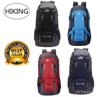 【Spot】Traveler Backpack 60 L กระเป๋าเป้ กระเป๋าเดินทาง กระเป๋าท่องเที่ยว Waterproof Outdoor Backpack Rucksack Sports