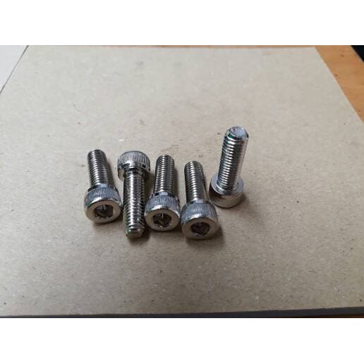 BOLT L NEKEL M8X25 L6 คีย์ ความยาว 2.5 ซม. เกลียว 8 มม.