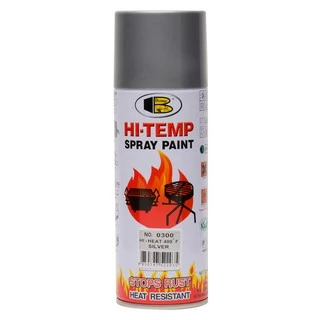Bosny Hi-Temp Spray สีสเปรย์ทนความร้อน 400 ํF บอสนี่ สีทนความร้อน สีสเปรย์ทนความร้อนสูง ขนาด 400 CC.