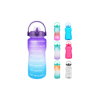 QuiFit ขวดน้ำปากกว้าง ปราศจากสาร BPA สำหรับพกพา เล่นกีฬา 2 ลิตร
