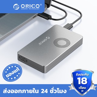 orico m 2 nvme ssd กล่องฮาร์ดไดรฟ์พร้อมหน้าจอดิจิตอลสําหรับ m . 2 m-key m+b key (M2PX-C3)