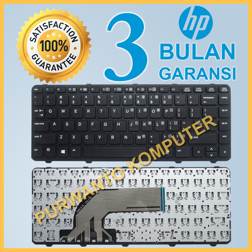 Keybord Kibod Kibot แป้นพิมพ์แล็ปท็อปโน้ตบุ๊ค HP Probook 430 G2 440 G0 440 G1 440-G1