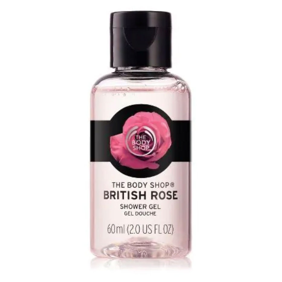 เจลอาบน้ำ The Body Shop British Rose Shower Gel 60 ml. Shopee Thailand