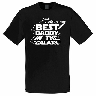 [S-5XL]เสื้อยืดลําลอง แขนสั้น คอกลม พิมพ์ลาย Best Daddy in the Galaxy Starwars คุณภาพสูง สวมใส่สบาย