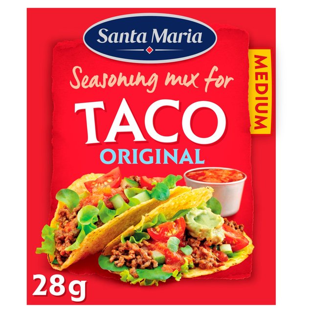 MEXICAN SANTA MARIA TACO SEASONING MIX (แร่ธาตุ) 28GM