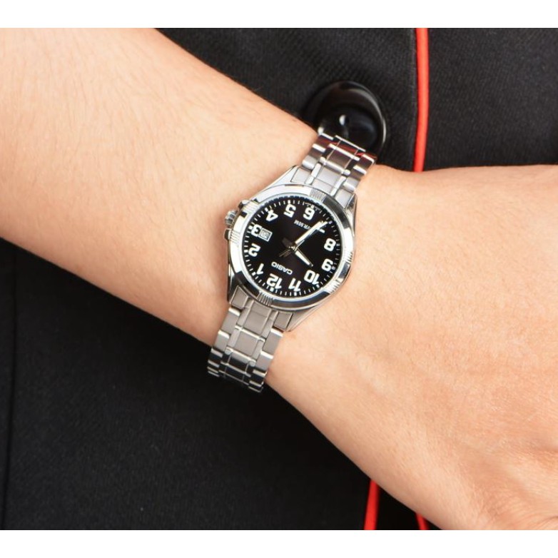 casio ของแท้ประกันศูนย์ นาฬิกาคาสิโอ ผู้หญิง รุ่น LTP-1308D / SMILEYTIME ขายแต่ของแท้ ประกันศูนย์cmg/c-thong