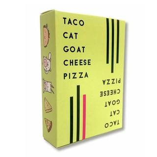 English Taco Cat Goat Cheese Pizza Card Game รุ่นการ์ดเกม-Taco แมวแพะพิซซ่าชีสเกมกระดานครอบครัวเกมสนุกเล่น PARTY เพื่อน