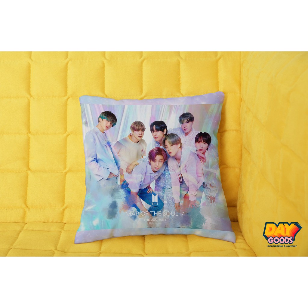 BTS PILLOW SOFA PILLOW GIFT PILLOW SIZE 40X40 CM (BTS SEASON 3)