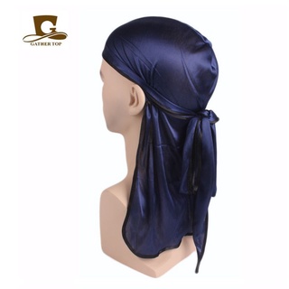 ผ้าคาดผมนุ่มนิ่ม หวีสับสัญชาติเดนมาร์ก ผ้า silky durag PREMIUM ผ้าโพกหัว ดูแรค YOUNGOHM สไตล์