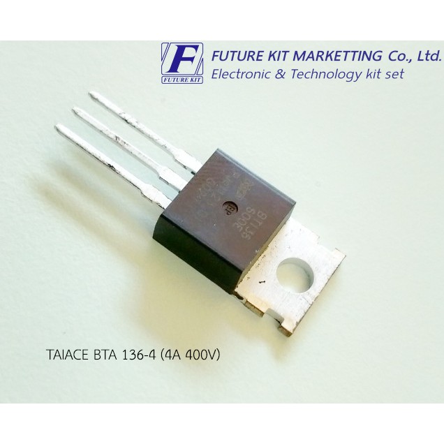 Future Pack FP3023 TRIAC BT136-600E (4A. 600V.)