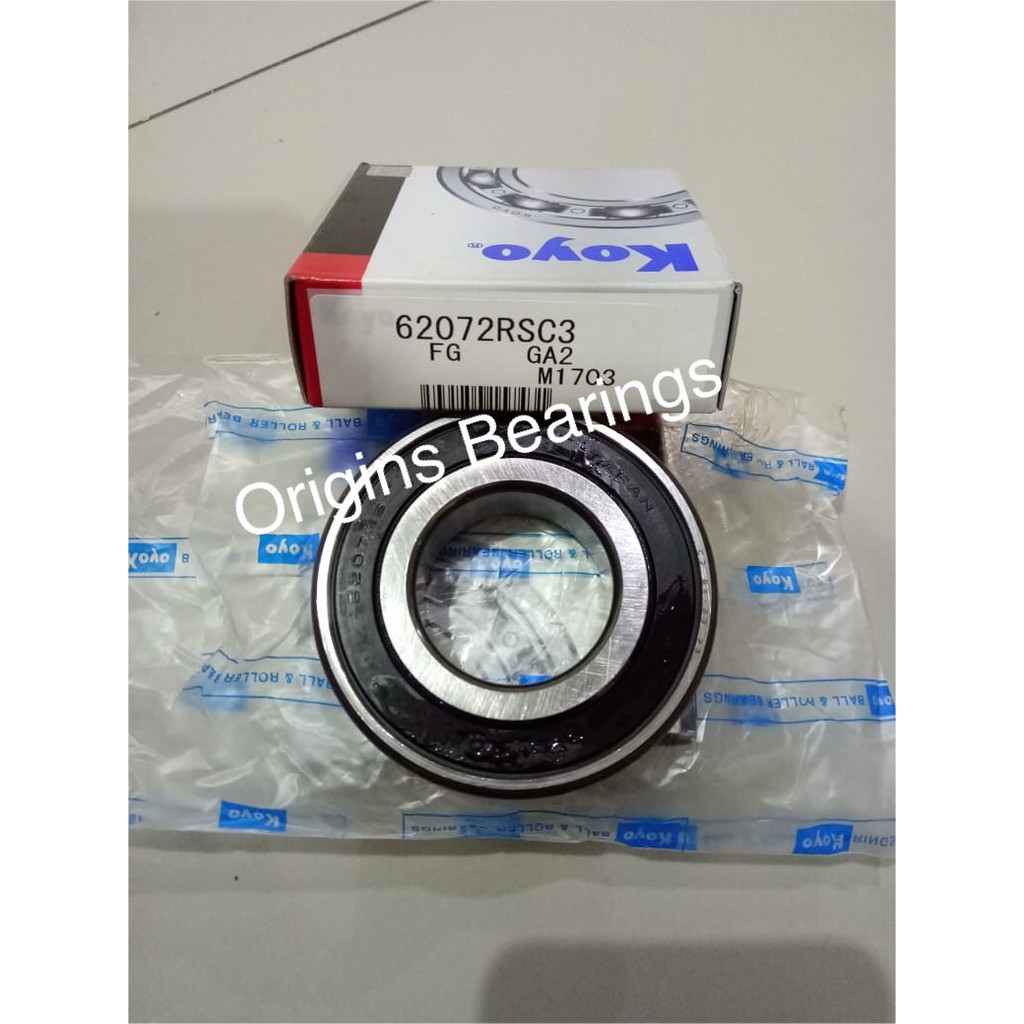 แบริ่ง 6207 2RS ORIGINAL JAPAN KOYO