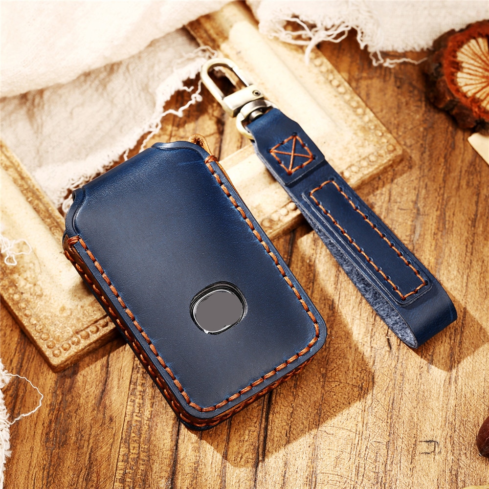 เคสรีโมทกุญแจ ทำจากหนังวัวแท้ สําหรับรถยนต์ Mazda 3 Axela CX30 CX4 CX5 CX8 2020