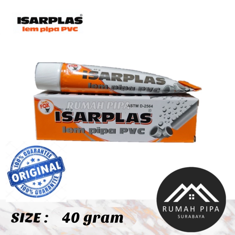กาวท่อ PVC ISARPLAS TUBE - 40 กรัม